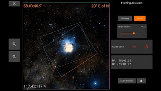 StellarMate App Framing Assistant [upl. by Neelyk694]