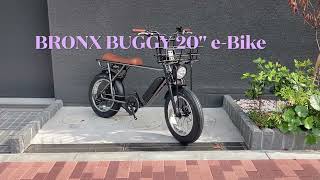 BRONX Buggy 20 eBikes  Granite Classic × オリジナルバスケットT1Large [upl. by Ativoj]