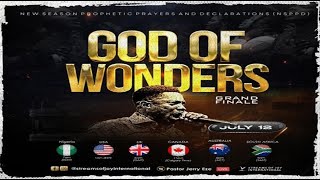 GOD OF WONDERS  DAY 2 GRAND FINALE  NSPPD  12TH JULY 2024 [upl. by Lory]