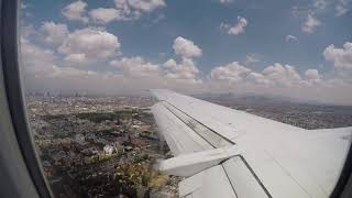 Magnicharters Flight 801 Landing In Mexico City from Puerto Vallarta [upl. by Ariam]