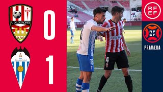 RESUMEN PrimeraFederación  UD Logroñés 0 1 CD Alcoyano  Grupo 2  Jornada 22 [upl. by Goddord144]