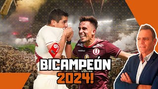 【🔴En vivo】UNIVERSITARIO DE DEPORTES LOGRA EL BICAMPEONATO EN SU CENTENARIO ⚽envivo [upl. by Odlo]