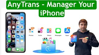 AnyTrans  How to Transfer and Manage on iPhone Data [upl. by Bertine383]