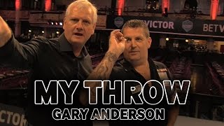 How To Play Darts  My Throw With World Champion Gary Anderson [upl. by Arahs]