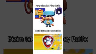 BİZİM TAKIMDAKİ ALBAY RUFFS 🐕 trending brawstar keşfet edit popular youtubeshorts pawpatrol [upl. by Ibloc]