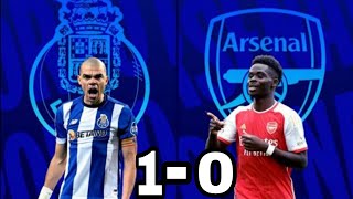 FC Porto a shocking 10 victory against Arsenal news shorts arsenal [upl. by Tinya]