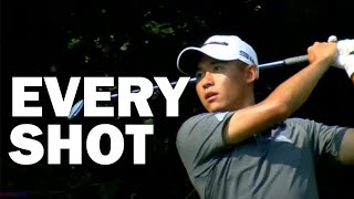 Collin Morikawa 2020 NineHole Exhibition for Charity  Every Shot [upl. by Prochoras598]