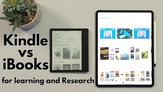 Kindle vs iBooks for School and Research [upl. by Htiekram701]