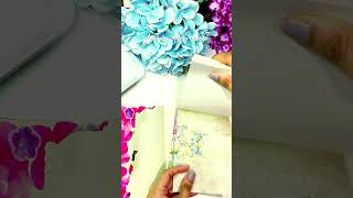 ASMR💐junk journaling shortsasmr shorts viralshort scrapbooking aestheticcraftycorner craft [upl. by Yliah199]