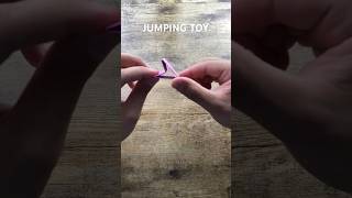 HOW TO MAKE JUMPING TOY ARROWHEAD ORIGAMI  PAPER TOYS TUTORIAL ANTISTRESS ORIGAMI TOY FOLDING [upl. by Crenshaw]