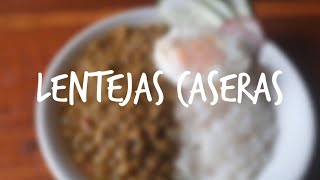 🍛COMO PREPARAR LENTEJAS MUY FACIL🍛 LENTEJAS COLOMBIANAS  Antony Torres [upl. by Libna416]