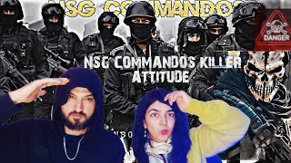 Indian NSG Commando Attitude Videos 🇮🇳😲 Indian Army Dangerous Attitude😈🔥 Pakistani Reaction [upl. by Tiffi]