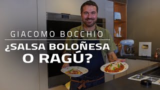 ¿SALSA BOLOÑESA O SALSA RAGU TE ENSEÑO A PREPARAR UNA SALSA DE CARNE  GiacomoBocchio [upl. by Nitas314]