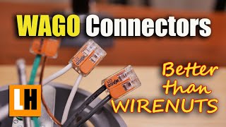 WAGO 222 connectors review and demo How to use with WAGOBOX Junction Box [upl. by Andrien538]