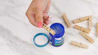 I put clothespins in VapoRub ointment [upl. by Corwin]