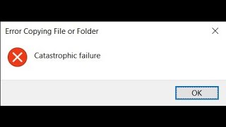 Catastrophic error while copying files from Mobile phone to laptopdesktop [upl. by Haynes207]