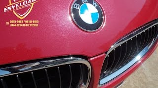 ❤️BMW ♣️Envelopamento vermelho 🍒cereja metálico a unica do Brasil 19 981418915 WhatsApp [upl. by Nylorak]