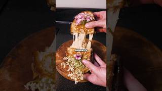 Edible Flowers Grilled Cheese Sandwich [upl. by Rinum]