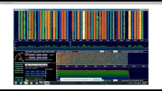 Airspy with HDSDR software  963 WRHT Morehead City NC April 13 2015 374 mi [upl. by Thorndike]