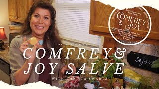 Comfrey amp Joy  The Ultimate Healing Salve for Comfort from Bee stings to Broken Bones [upl. by Eigla155]