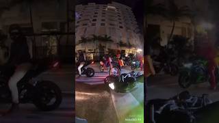 Biker Crashes into Biker  Miamikillaz [upl. by Suzanna]