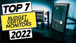 Top 7 Best Budget Vertical Monitors in 2022 [upl. by Macguiness]