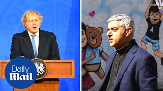 Sadiq Khan hits back at Boris Johnson over TfL row He should tell the truth [upl. by Rednaxela293]