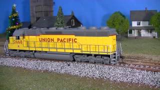 Review Athearn RTR SD45 with DCC amp Sound [upl. by Nylyoj]