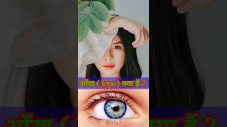 आँख  Eye  क्या हैं  Human Eye shortsvideo Youtubeshorts physicsshorts trendingshorts 👍 [upl. by Fiona]