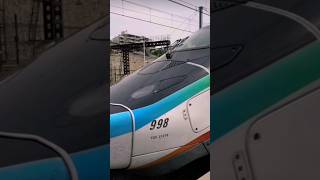 TGV DEPARTING with UNIQUE HORN SOUND SHORT shorts viral trending viralvideo train subscribe [upl. by Pubilis913]