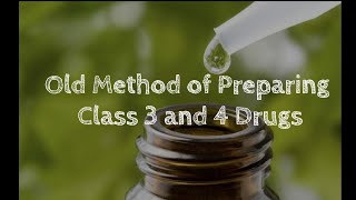 Class 3 amp Class 4 Mother Tincture Preparation Old Method of Preparation of Homeopathic DrugsBHMS 1 [upl. by Wattenberg387]