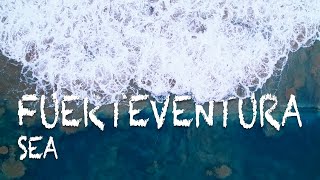 Fuerteventura Sea  4k Cinematic Drone [upl. by Llatsyrc]