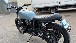 Suzuki GS 750 D Brat Style [upl. by Demetri]