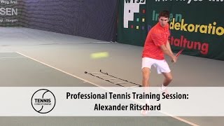 Professional Training Session with Alexander Ritschard  Tennis Conditioning Episode 10 [upl. by Sivartal]