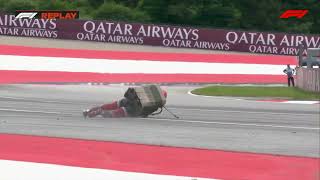 Leaked Unreleased Sergio Checo Perez Biggest Crash In F1 Grand Prix Career [upl. by Clarkson]