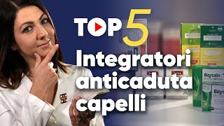 I migliori integratori per capelli 5 prodotti consigliati [upl. by Alyac]