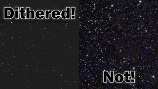 Astrophotography How to dither and do it right [upl. by Cyler826]