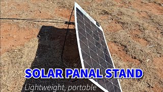 Solar Panel Stands ultra lightweight and compact [upl. by Razid504]