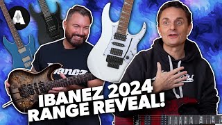 First Look at the New Ibanez 2024 Guitars [upl. by Suoirred]