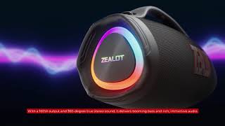 ZEALOT S98 Review – 160W Bluetooth Powerhouse [upl. by Vincent]