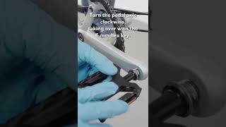 How to install the Brompton Superlight Quick Release Pedals on a A C or P Line bike 2 [upl. by Eirrem]