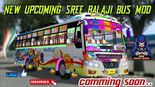 🤩🎀 New upcoming tn pvt sree Balaji bus mod for bussimulatorindonesia [upl. by Jari]