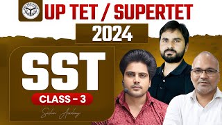 UPTETSUPERTET 2024 SST CLASS 3 by Sachin Academy Live 1200pm [upl. by Konstanze]