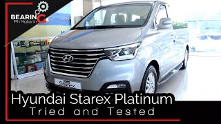 Hyundai Starex Platinum  Full Review and Test Drive [upl. by Narrat]