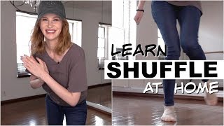 Learn How To SHUFFLE At Home Charleston Variations For Beginners [upl. by Nnalyrehc985]