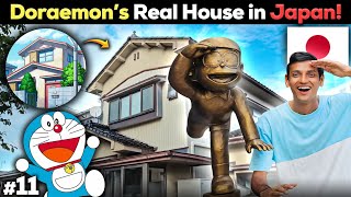 Staying in Doraemons Real House amp Village in Japan  Takaoka Anime Village 🇯🇵 [upl. by Mahgem]