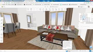 Homestyler ตอนที่ 2 Update โฉมใหม่ของโปรแกรม Homestyler online realtime interior design app [upl. by Sucramej]