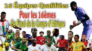 Le Calendrier Captivant des Huitièmes de Finale De La Coupe dAfrique 2023 [upl. by Hairacaz86]