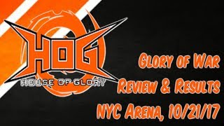 HOG Wrestling Glory of War Full Show Review amp Results  feat Michael Elgin Jay White amp Mia Yim [upl. by Lachus]