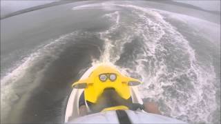 Jet Ski  Sea Doo GTI 130 RFI  Lagoa de Itaipu  Niterói [upl. by Aurel]